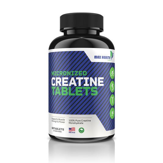 Tabletas de creatina micronizada